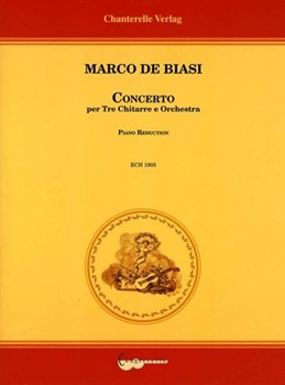 Concerto per tre chitarre e orquestra by De Biasi Marco for