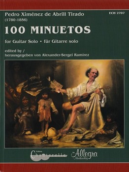 100 Minuetos by De Abrill Tirado Pe for Guitar