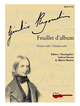 Feuillet d'album by Regondi Giulio for