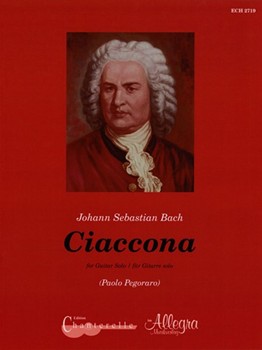 Ciaccona dalla Partita no. 2 BWV 1004 by Bach Johann Sebastian - Pegoraro Paola - for Guitar