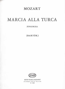 Marcia alla Turca from the Sonata in A (K 331)