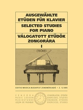 SELECTED STUDIES Vol.1 for piano