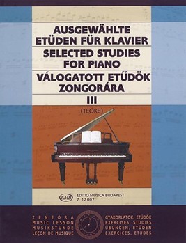 SELECTED STUDIES Vol.3 for Piano