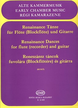 RENAISSANCE DANCES for flute (recorder) and guitar