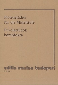 ETUDES FOR FLUTE kozepfokra