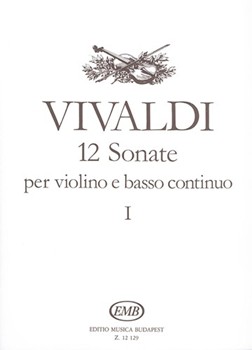 12 sonate per violino e basso continuo Vol.1