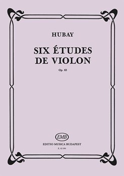 Six etudes de violon