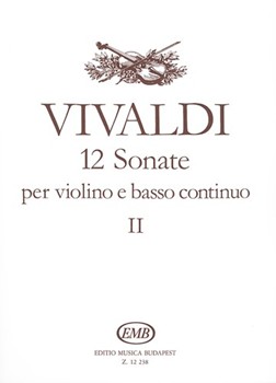 12 sonate per violino e basso continuo Vol.2