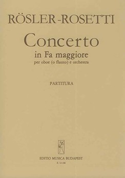 Concerto in Fa maggiore per oboe (o flauto) e orchestra