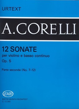 12 sonate per violino e basso continuo Vol.2