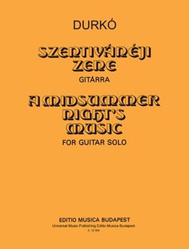 A Midsummer night's music for guitar solo