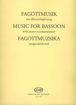 MUSIC FOR BASSOON with piano accompaniment