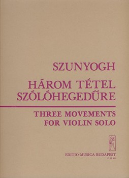 Three Movements for violin solo