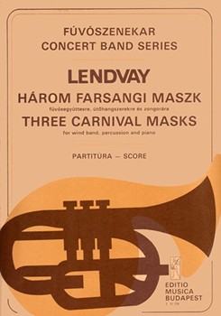 Three Carnival Masks for wind band, percussion and piano