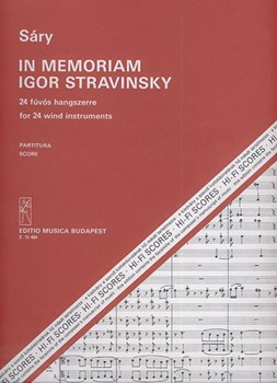In memoriam Igor Stravinsky for 24 wind instruments
