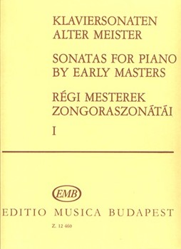 SONATAS FOR PIANO BY EARLY MASTERS Vol.1