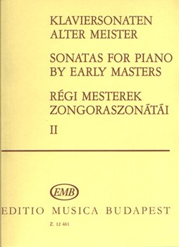 SONATAS FOR PIANO BY EARLY MASTERS Vol.2