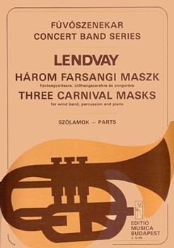 Three Carnival Masks for wind band, percussion and piano