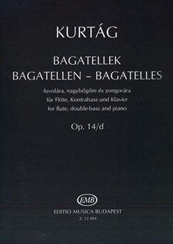 Bagatelles for flute, double bass and piano