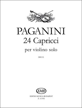 24 capricci per violino solo
