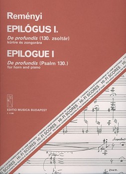 Epilogue I De profundis (Psalm 130) for horn and piano