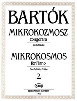 Mikrokosmos for piano Vol.2 New Definitive Edition