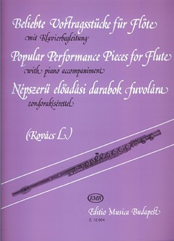 POPULAR PERFORMANCE PIECES for flute with piano accompaniment