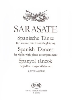 Spanish Dances for violin with piano accompaniment Vol.4 Jota Navarra