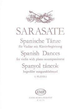 Spanish Dances for violin with piano accompaniment Vol.5 Playera