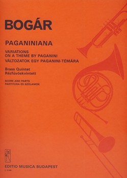 Paganiniana for brass quintet