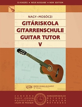 Guitar Tutor Vol.5 Performace Pieces, Etudes and Technical Exercises for Advanced-Level Pupils - Expanded, revised edition