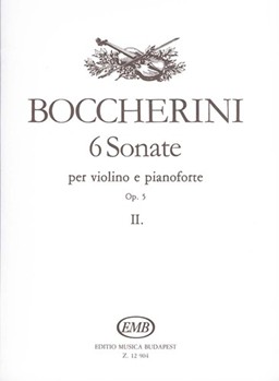 6 sonate per violino e pianoforte Vol.2
