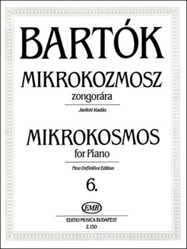 Mikrokosmos for piano Vol.6 New Definitive Edition