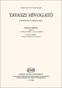 Tavaszi hivogato ketszolamu gyermekkarra