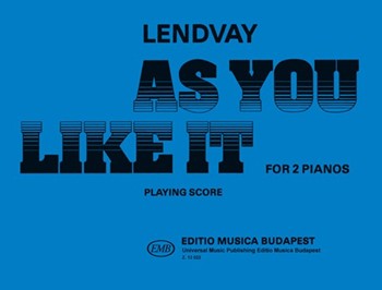 As You Like It for 2 pianos