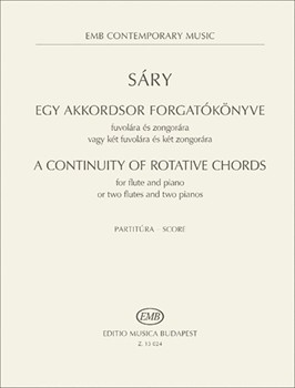 A Continuity of rotative chords for flute and piano or two flutes and two pianos