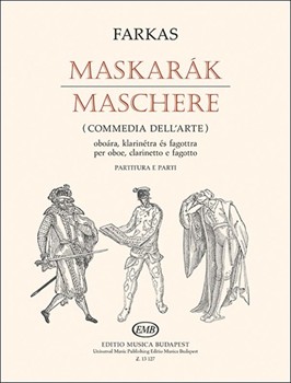 Mascarade (Commedia dell-arte) for oboe, clarinet and bassoon