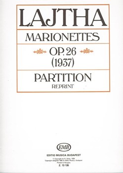 Marionettes Suite for flute, violin, viola, violoncello and harp