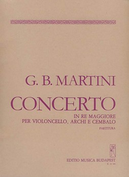 Concerto in re maggiore per violoncello, archi e cembalo