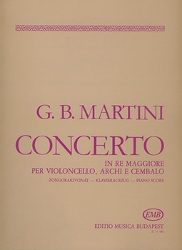 Concerto in Re maggiore per violoncello, archi e cembalo