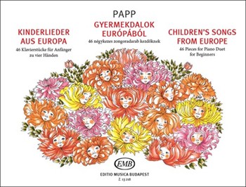 Children's Songs from Europe 46 Pieces for piano duet for beginners