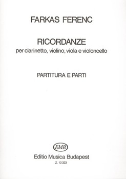 Ricordanze per clarinetto, violino, viola e violoncello o corno inglese, violino, viola e violoncello