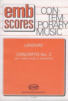 Concerto No. 2 per violino solo e orchestra (1986)