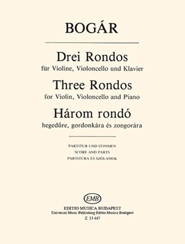 Three Rondos for violin, violoncello and piano