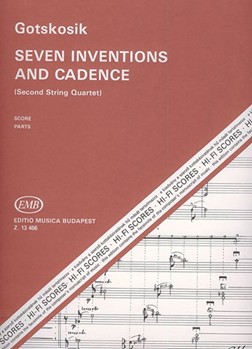 Seven Inventions and Cadence (Second String Quartet)