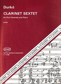 Clarinet Sextet for five clarinets and piano