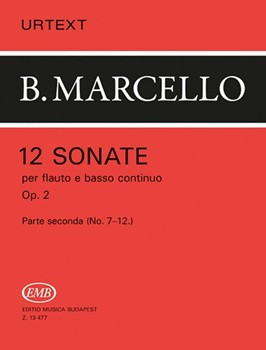 12 sonate Vol.2 per flauto e basso continuo