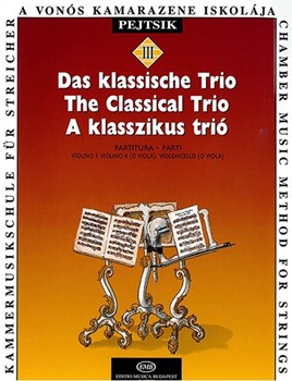 CHAMBER MUSIC METHOD FOR STRINGS Vol.3 The Classical Trio