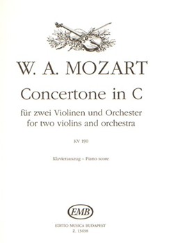 Concertone in C for two violins and orchestra K. 190