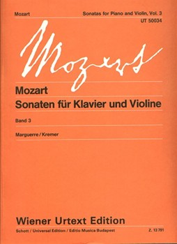 Sonaten fur Klavier und Violine Band 3